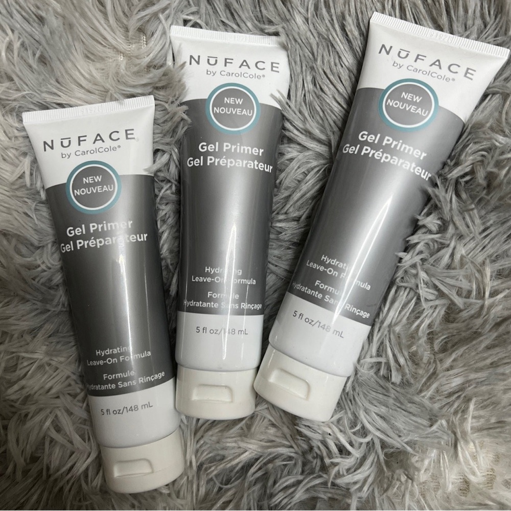 Nuface Primer Gel. 3 tubes. Brand new. Discontinued